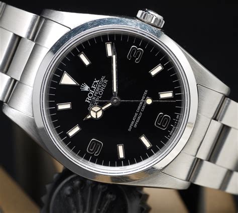 rolex explorer 14270 blackout|rolex 14270 serial a.